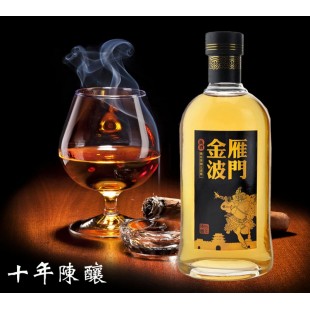 【四达酒业】 山西特产雁门金波十年陈酿整箱6瓶500ml代县黍米黄酒