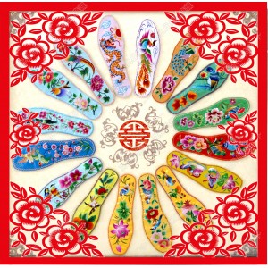 纯手工刺绣工艺品中国特色礼品—鞋垫